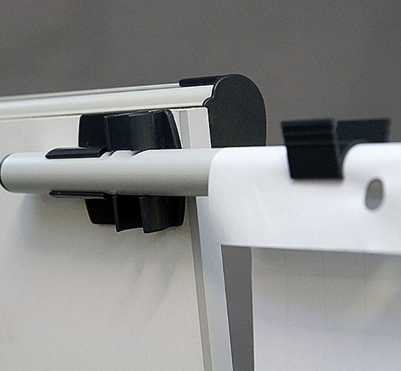 Доска-флипчарт 2х3, TF02/2011, 70x100 см, передвижная, держатели для бумаги в Миассе - изображение 5