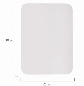 Доска магнитная на холодильник BRAUBERG, 30х21 см с маркером, магнитом и салфеткой в Златоусте - предосмотр 8