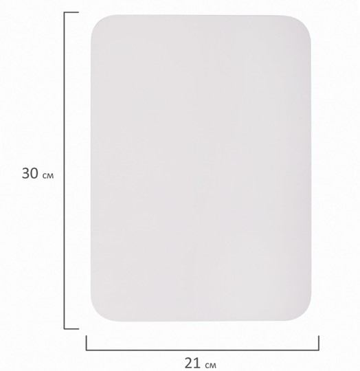 Доска магнитная на холодильник BRAUBERG, 30х21 см с маркером, магнитом и салфеткой в Магнитогорске - изображение 8
