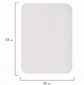 Магнитная доска для рисования BRAUBERG, 58х36 см с маркером, магнитом и салфеткой в Челябинске - предосмотр 8
