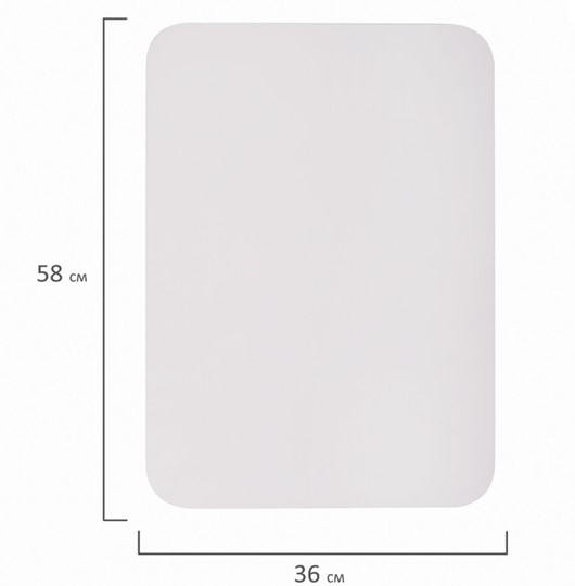 Магнитная доска для рисования BRAUBERG, 58х36 см с маркером, магнитом и салфеткой в Златоусте - изображение 8