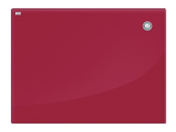Магнитная стеклянная доска для рисования 2х3 OFFICE TSZ86 R, 60x80 см, красная в Копейске - предосмотр
