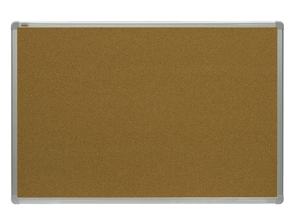 Доска пробковая 2х3 OFFICE, TСA129, 90х120 см, алюминиевая рамка в Магнитогорске - изображение