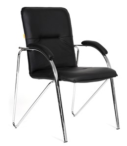 Компьютерное кресло CHAIRMAN 850 Экокожа Terra 118 черная в Миассе - предосмотр