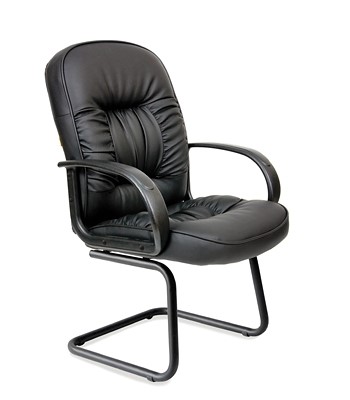 Офисное кресло CHAIRMAN 416V экокожа черная в Миассе - изображение