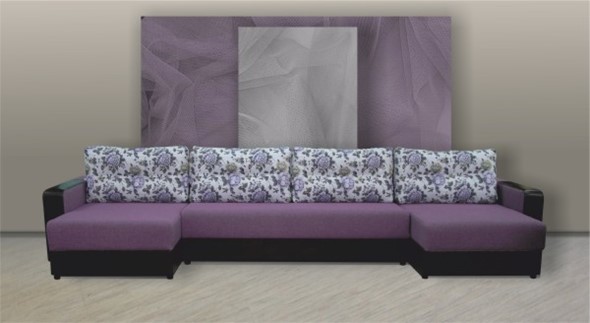 П-образный диван Виват Б Каре в Челябинске - изображение