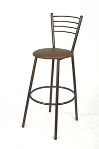 Барный стул СРП 020-04 Джокер Эмаль коричневый в Магнитогорске - предосмотр