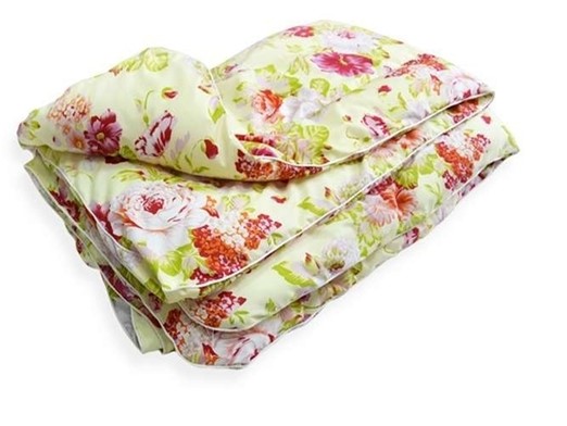 Стеганое одеяло ЭКОНОМ в вакуумной упаковке, полиэстер в Миассе - изображение