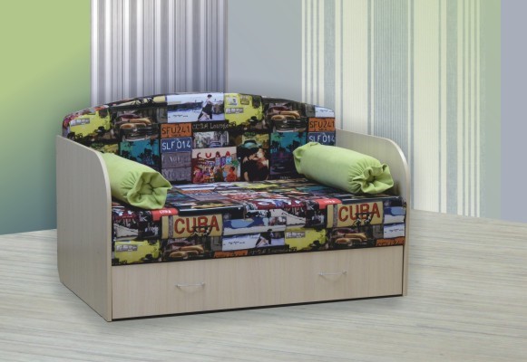 Детский диван-кровать Ева 12 в Челябинске - изображение