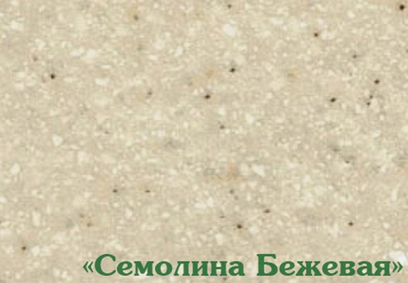 Панель пристеночная 3000*600*6мм ЛД 289010.000 Семолина бежевая в Челябинске - изображение